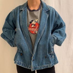 Vintage Calvin Klein Jean jacket top